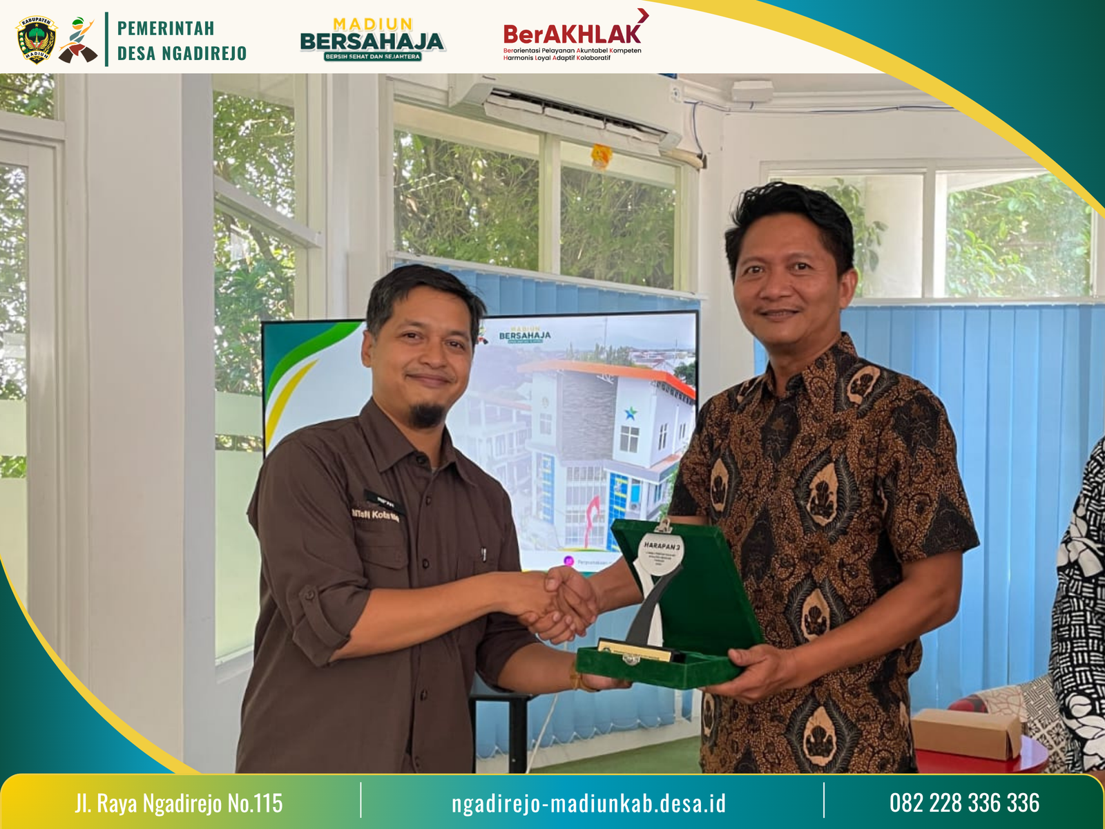 Perpustakaan Aksaraya Desa Ngadirejo Dalam Lomba Perpustakaan Desa/kelurahan Terbaik Kabupaten Madiun Tahun 2026